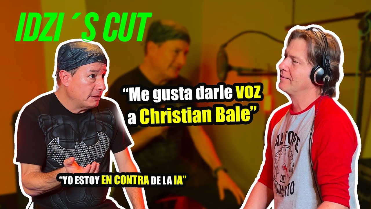 ¡La VOZ de Christian Bale en español! Sergio Gutiérrez Coto lo cuenta TODO: Estoy en CONTRA de la IA