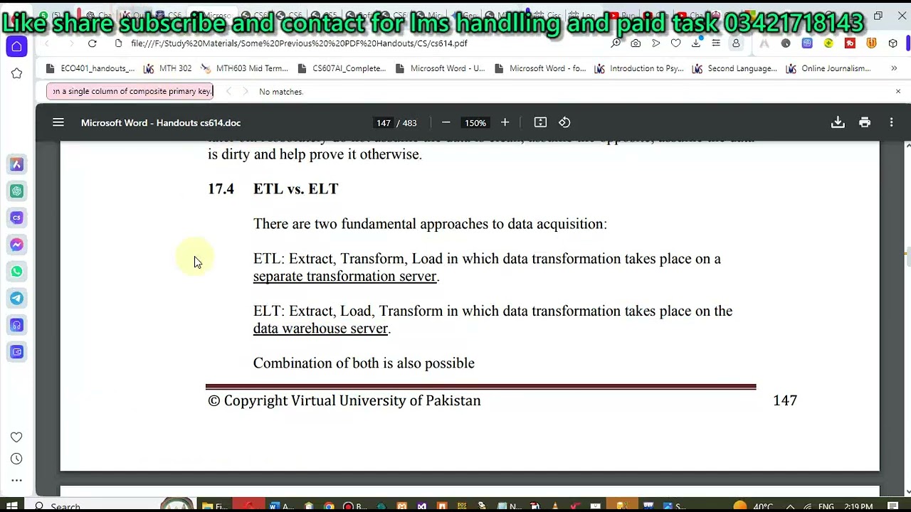 cs614 quiz 2 solution spring 2024 verified answers