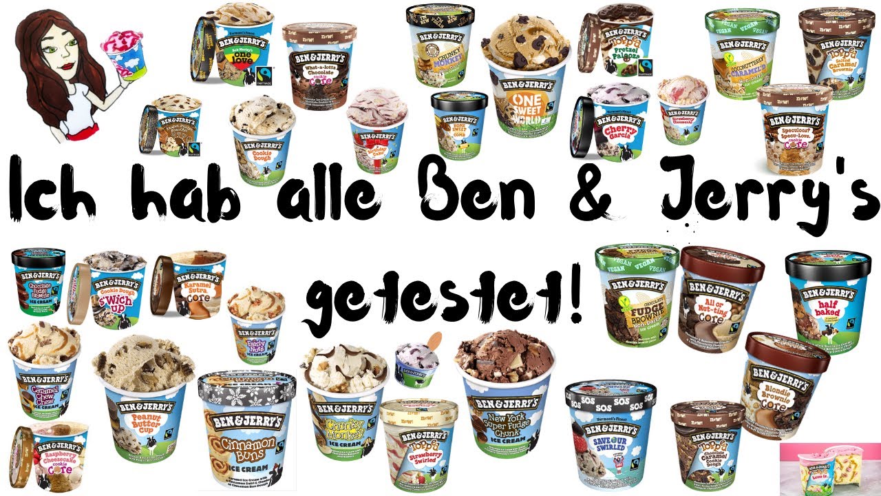 33 mal EIS: Das große deutsche Ben & Jerry's ABC