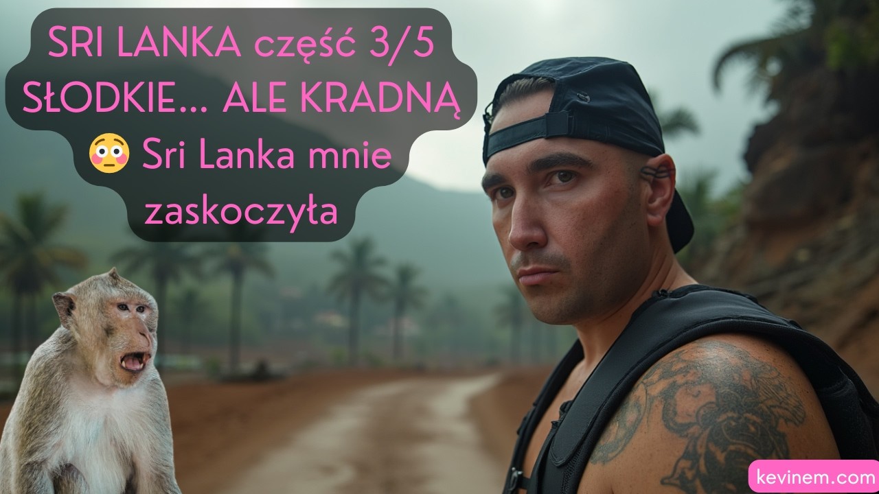 Sri Lanka #3 | Ella na Sri Lance to magia… i te MAŁPY! 🐒🇱🇰 