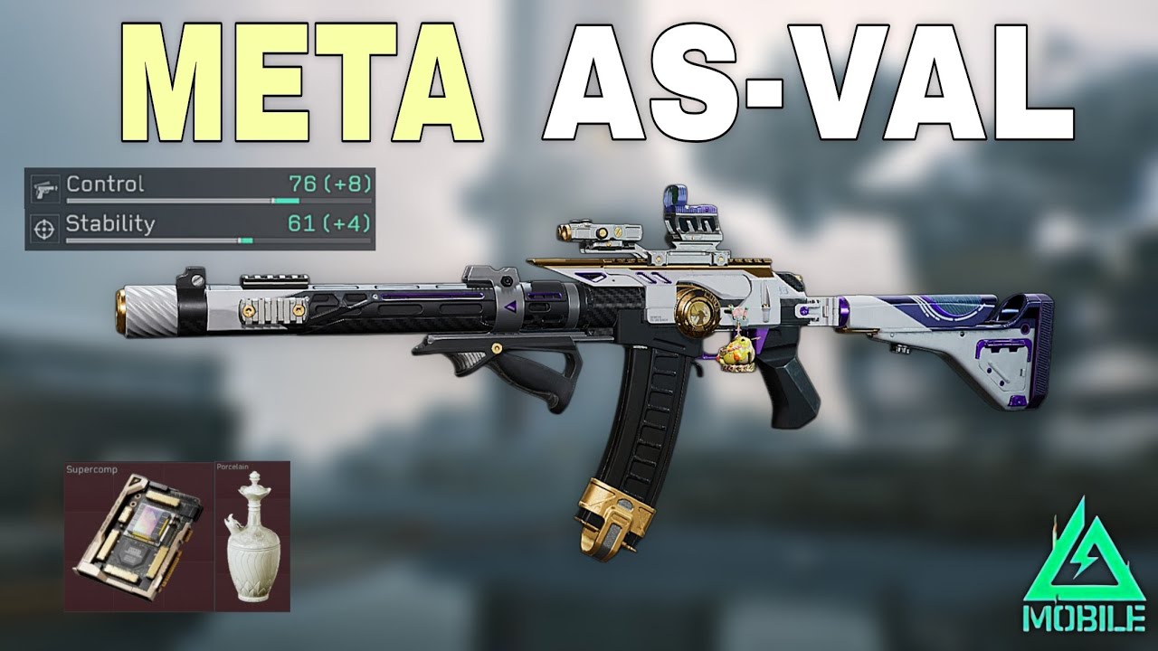 $25M Profit Solo Using Zero Recoil AS-VAL In Delta Force Mobile Operations 