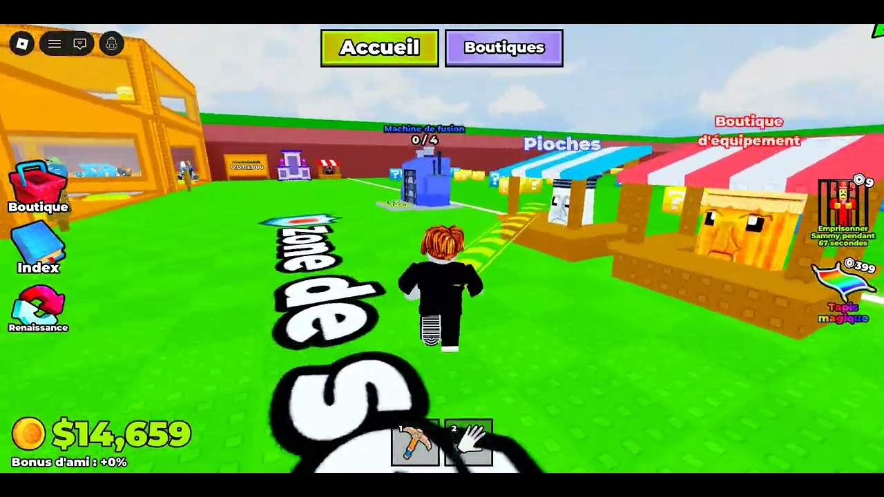 aujourd'hui on case des luckblox