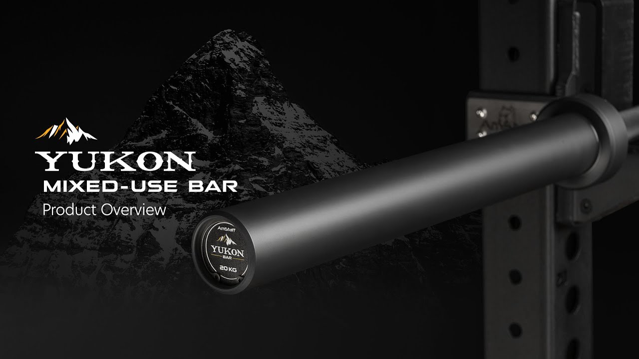 AmStaff Yukon Bar | 20kg & 15kg Olympic Barbell for Strength Training