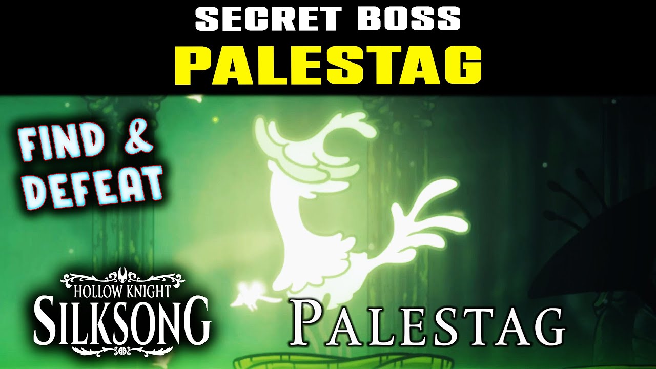 SECRET BOSS Silksong ACT 3 | PALESTAG BOSS | How to Find & Defeat PALESTAG