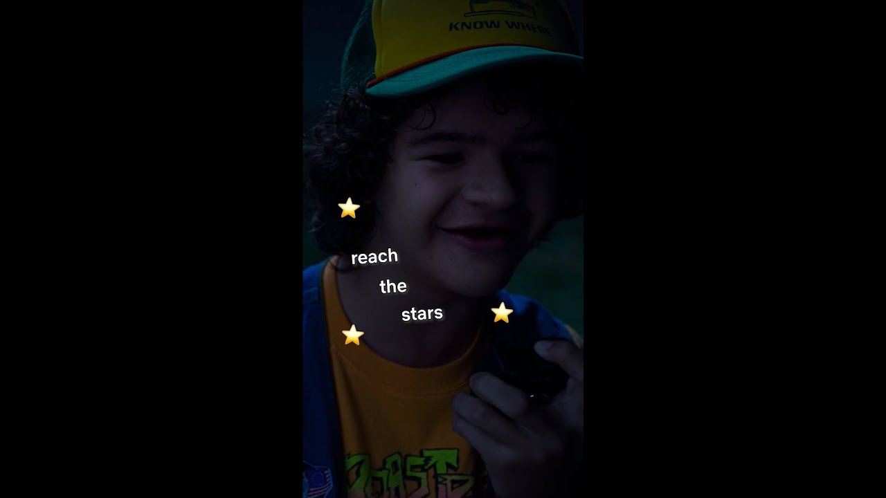 throwback to 'a neverending story' with dustin and suzie 💖 