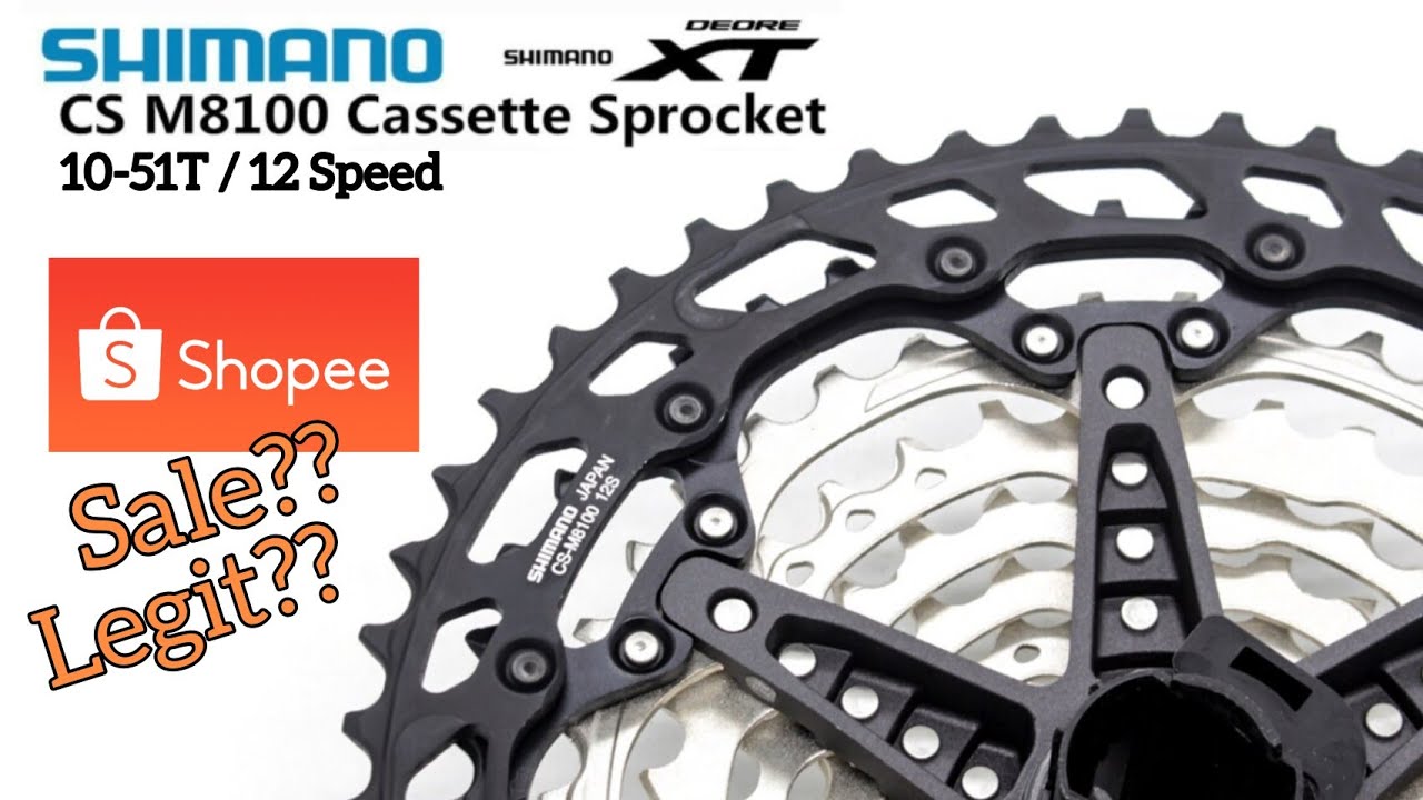 Shimano Deore XT CS-M8100 10-51T 12Speed
