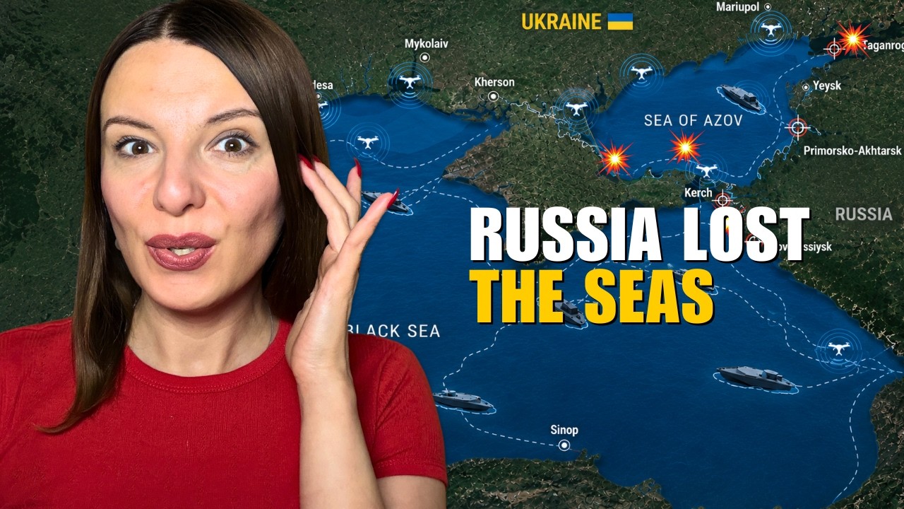 PUTIN LOSES CONTROL OF THE BLACK & AZOV SEAS Vlog 1465: War in Ukraine