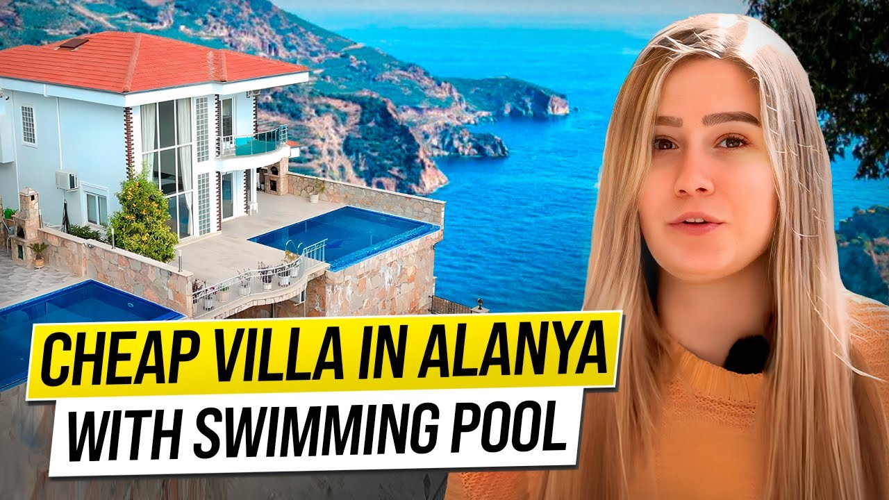Property in Turkey. Villa for sale in Turkey 🇹🇷 Alanya. Sea view and swimming pool.
