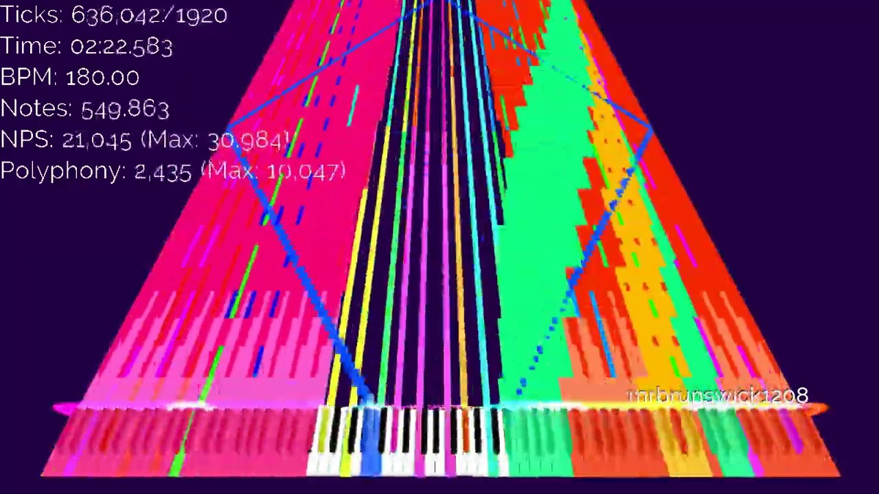 [Black MIDI] Heart and Soul U5 5.08 Million (Zenith Test #2)