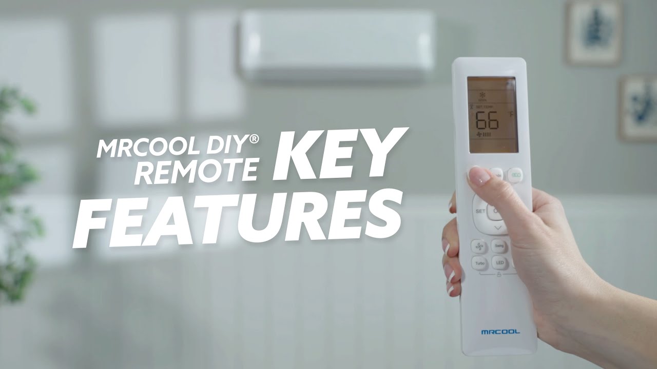 Как пользоваться пультом дистанционного управления MRCOOL DIY&reg;