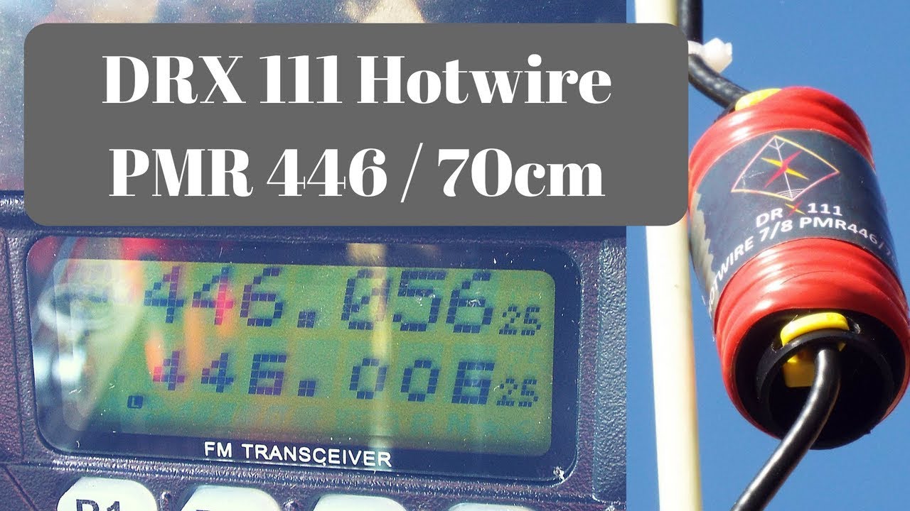 Антенна DRX111 Hotwire 7/8 волн 446 PMR/70 см