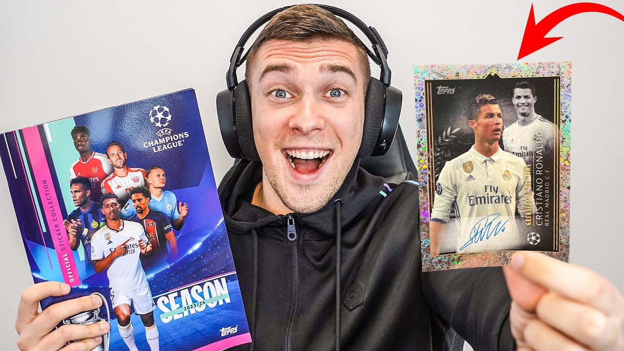 DOBIO SAM *GOAT RONALDA* U OTVARANJU SLIČICA ZA LIGU PRVAKA !