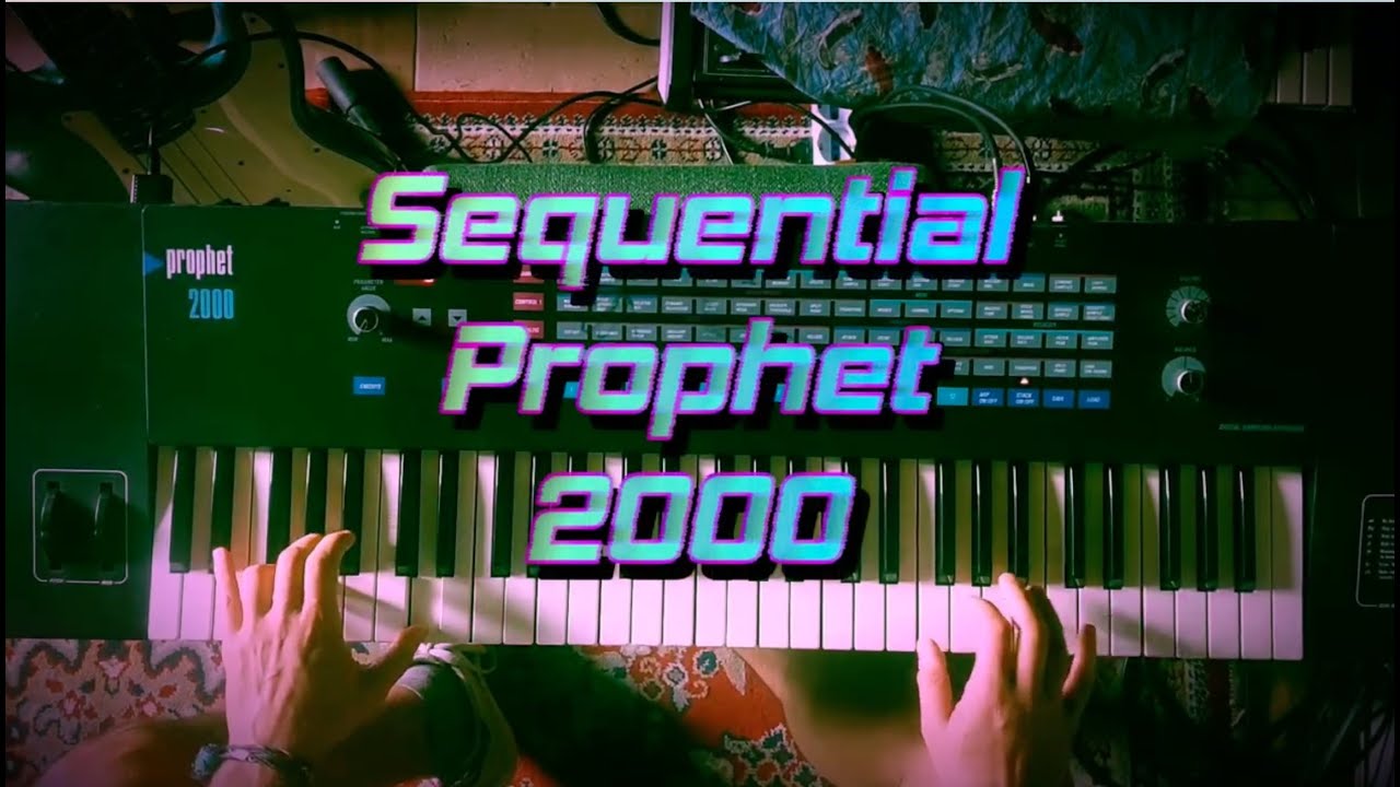 Sequential Prophet 2000 - Vintage Analog Sampler Synth (1985) HD
