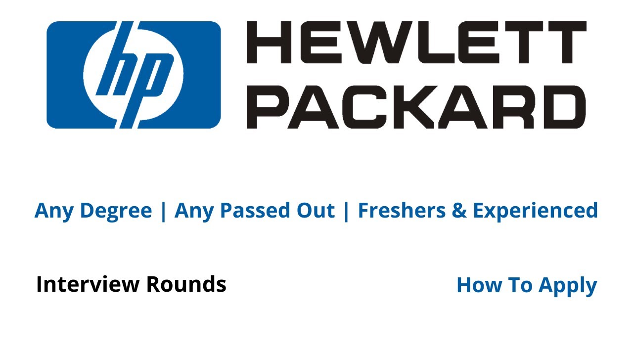 HP recruitment 2021 | HP Jobs | HP Recruitment | Work From Home Jobs