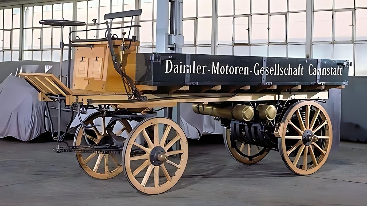 1896 Daimler Motor-Lastwagen 🛠️ The Truck That Started It All