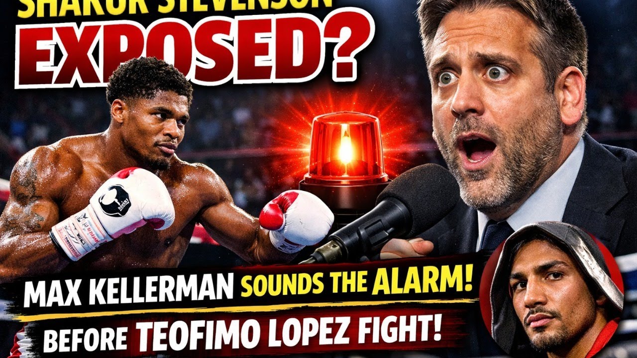 Shakur Stevenson Exposed? Max Kellerman Sounds the Alarm Before Teofimo Lopez Fight