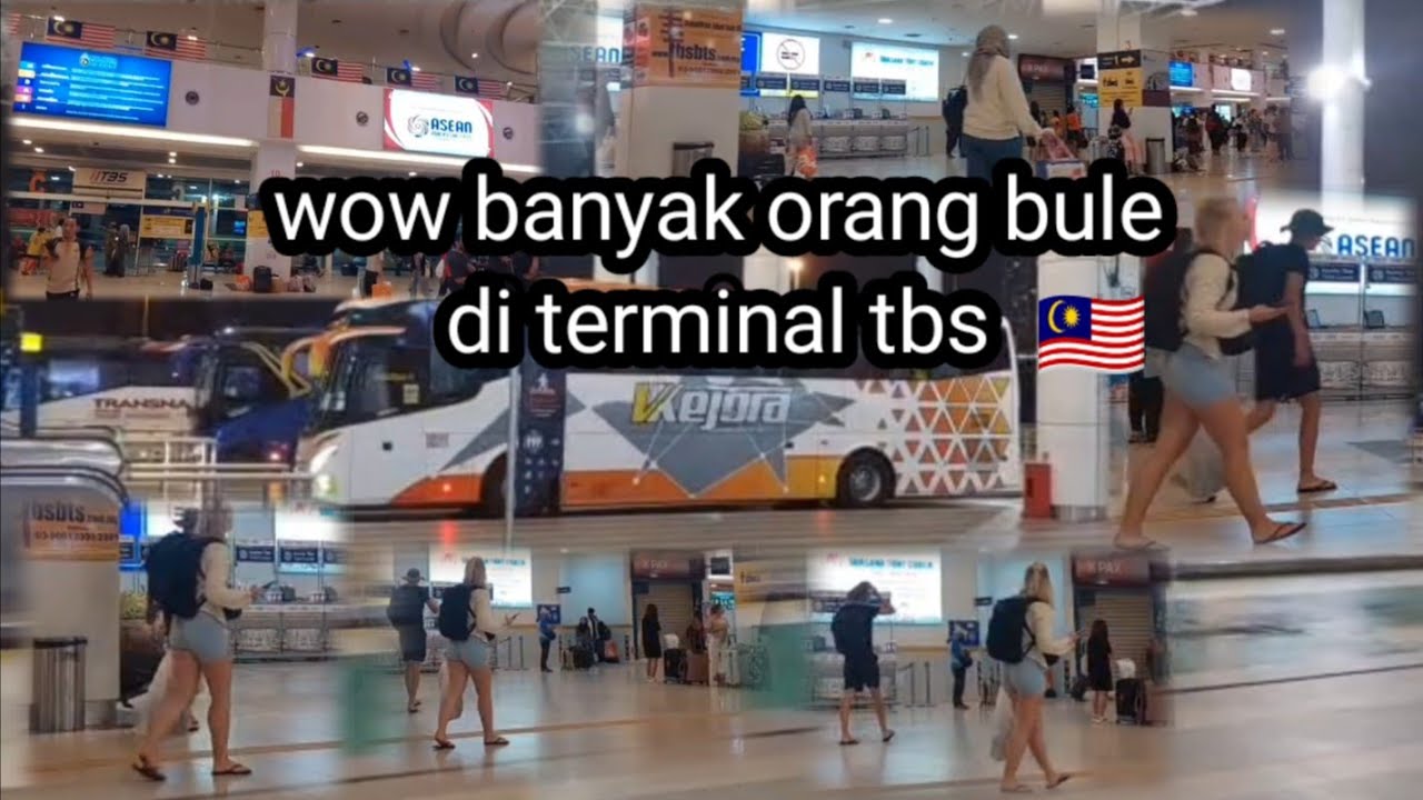NAIK BUS DARI TERMINAL SEREMBAN 🇲🇾 PERGI KE TERMINAL TBS 🇲🇾 WOW CANTIK TERMINAL NYA 