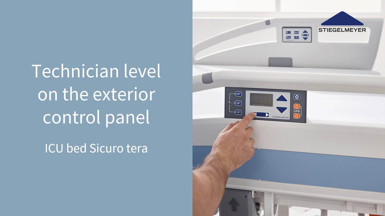 Sicuro tera | Instrucional video | Control panel for technicians | Stiegelmeyer