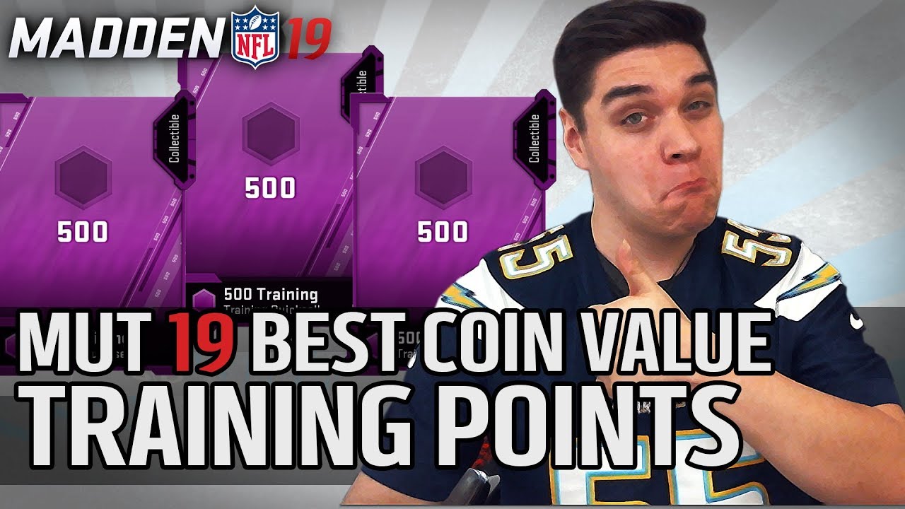 Best Coin Value for Training Points | Madden 19