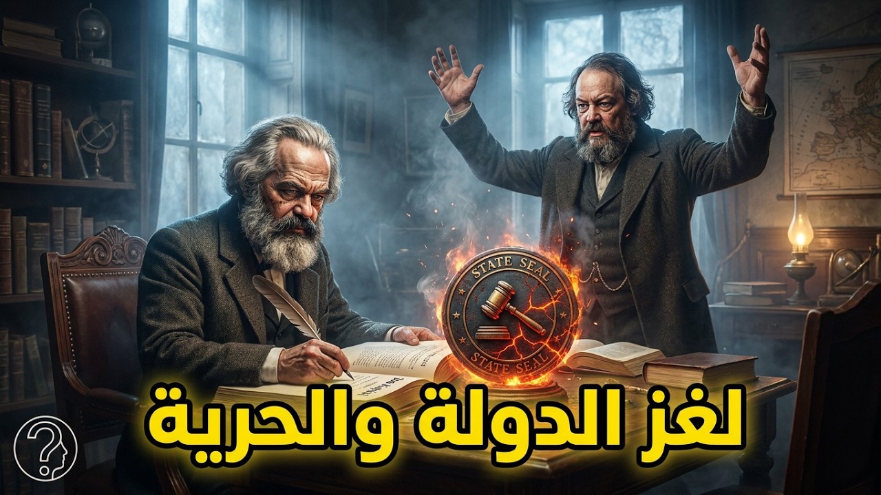 صراع العمالقة ماركس × باكونين - معركة فكرية هزت العالم