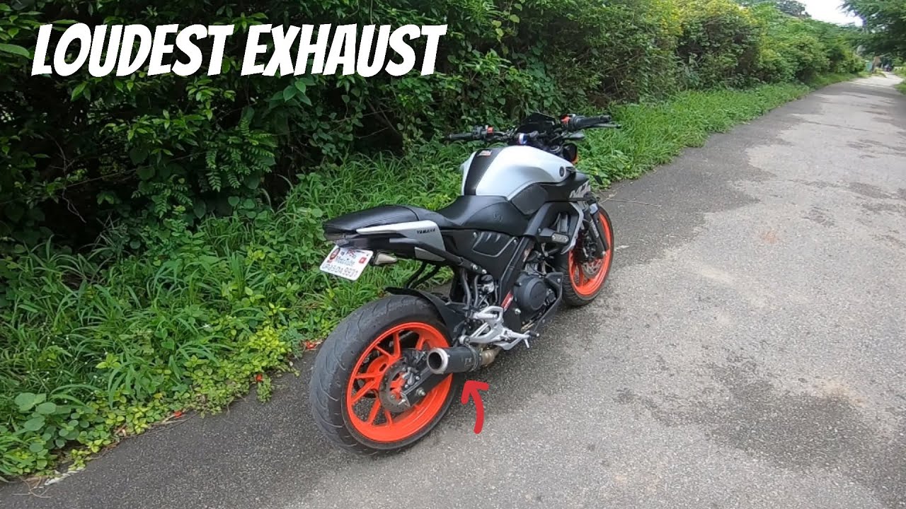 Loud SC project for Yamaha Mt 15 | Exhaust modified | PS MotoTube