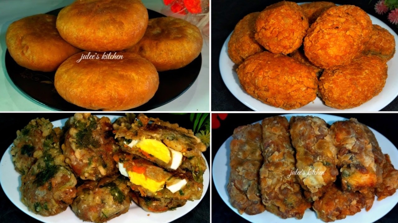 রমজান স্পেশাল ডিম দিয়ে ৪ ধরনের ঝটপট ইফতার রেসিপি একসাথে এক ভিডিওতে | Ramzan Special Recipes Easy