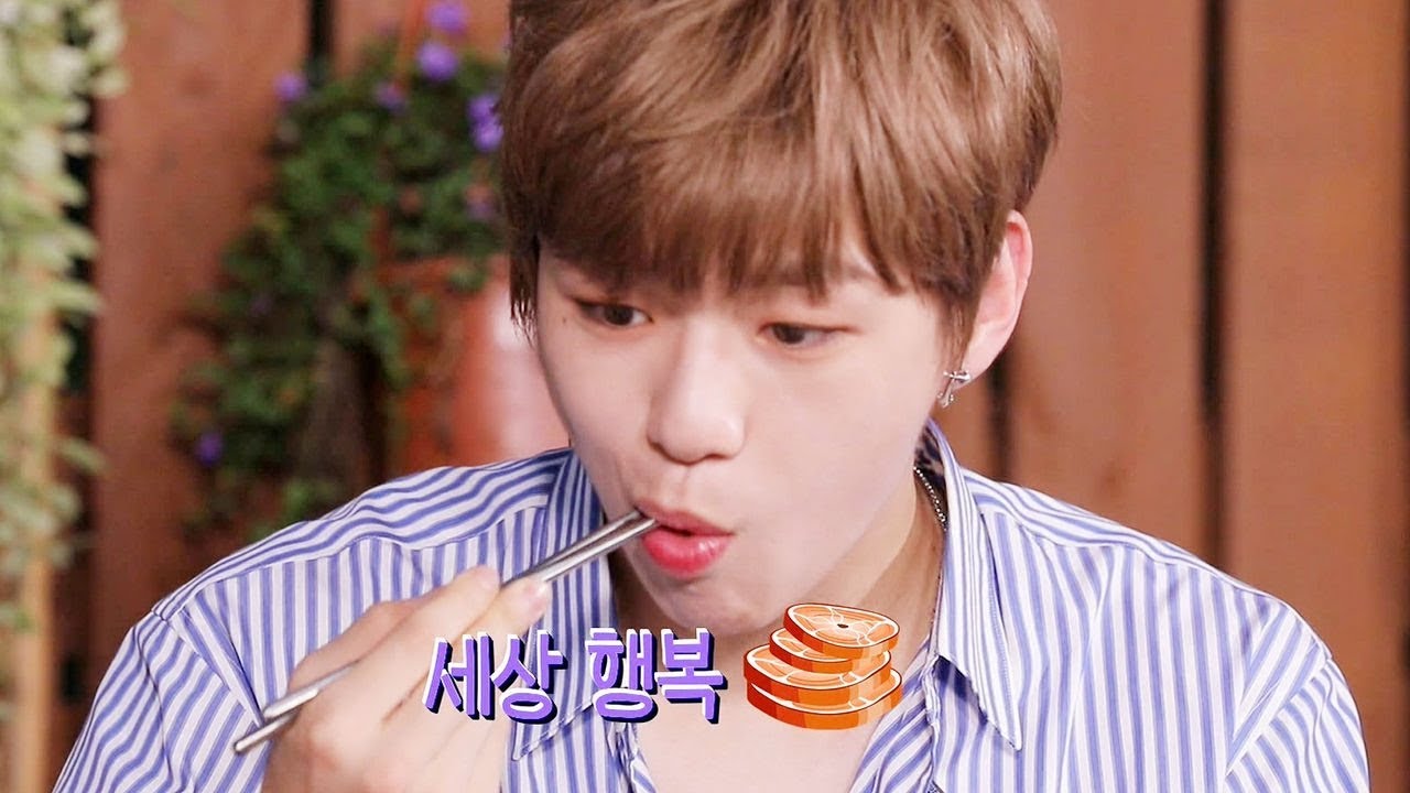 강다니엘, 인터뷰 중단시킨 고기 사랑 ‘일명 강고기’ @본격연예 한밤 41회 20171010