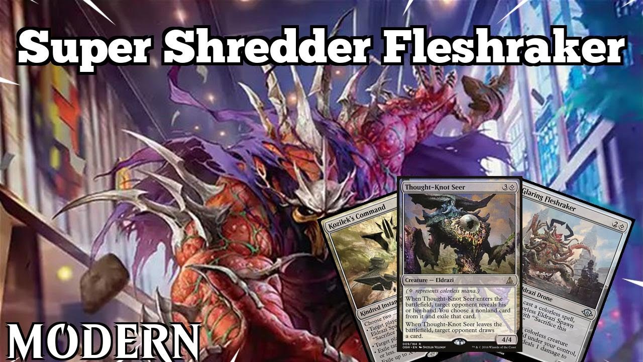 Will this Brew Get K-Command BANNED?! | Super Shredder Fleshraker | Modern | MTGO