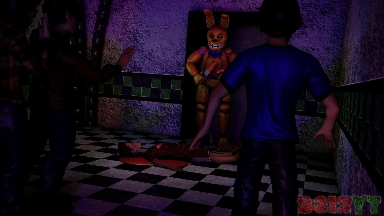[C4D FNaF SpeedArt] Death of Children's
