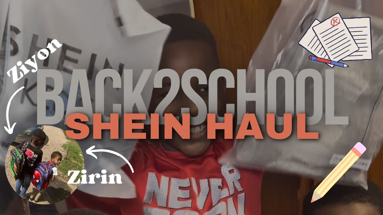 Back To School SHEIN Haul (Kids Edition) #sheinhaul #discoverunder2k #momof4 #explorepage