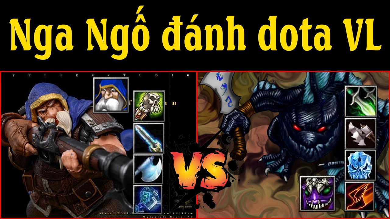 Mấy ông Nga Ngố đánh dota quá vl, trận đấu đẫm máu nhất lịch sử ICCUP Caster 8x Dota 1 MobaZ