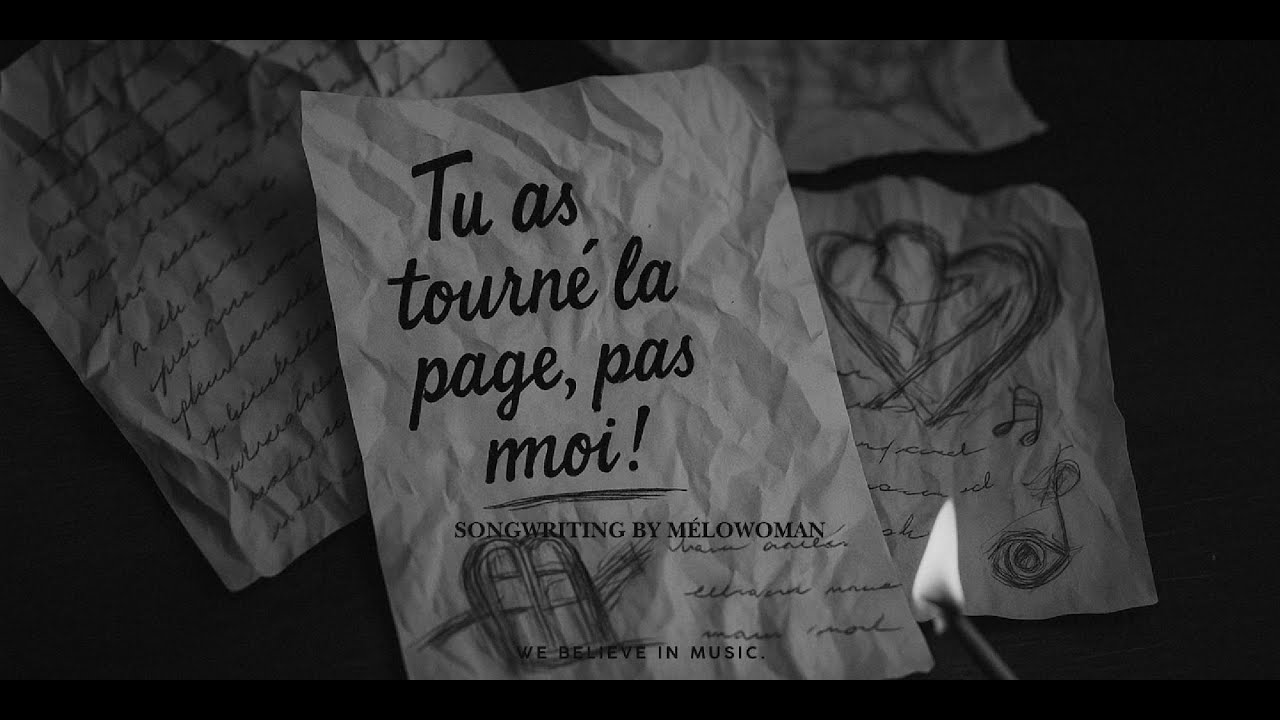 🎤💔 Tu as tourné la page, pas moi ! — une chanson de rupture écrite par Mélowoman🎤🖤