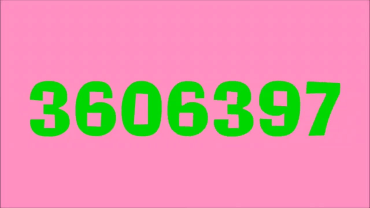 Numbers 1 to 1 Centillion