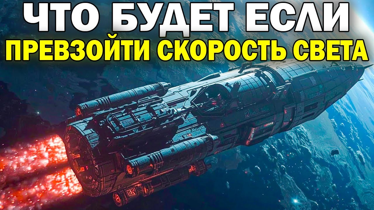 Что будет, если превзойти скорость света? 💤Лекция для сна💤