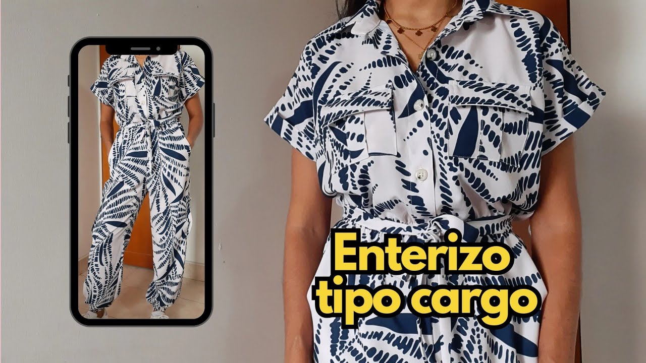 ENTERIZO O JUMPSUIT • Parte 2 Costura