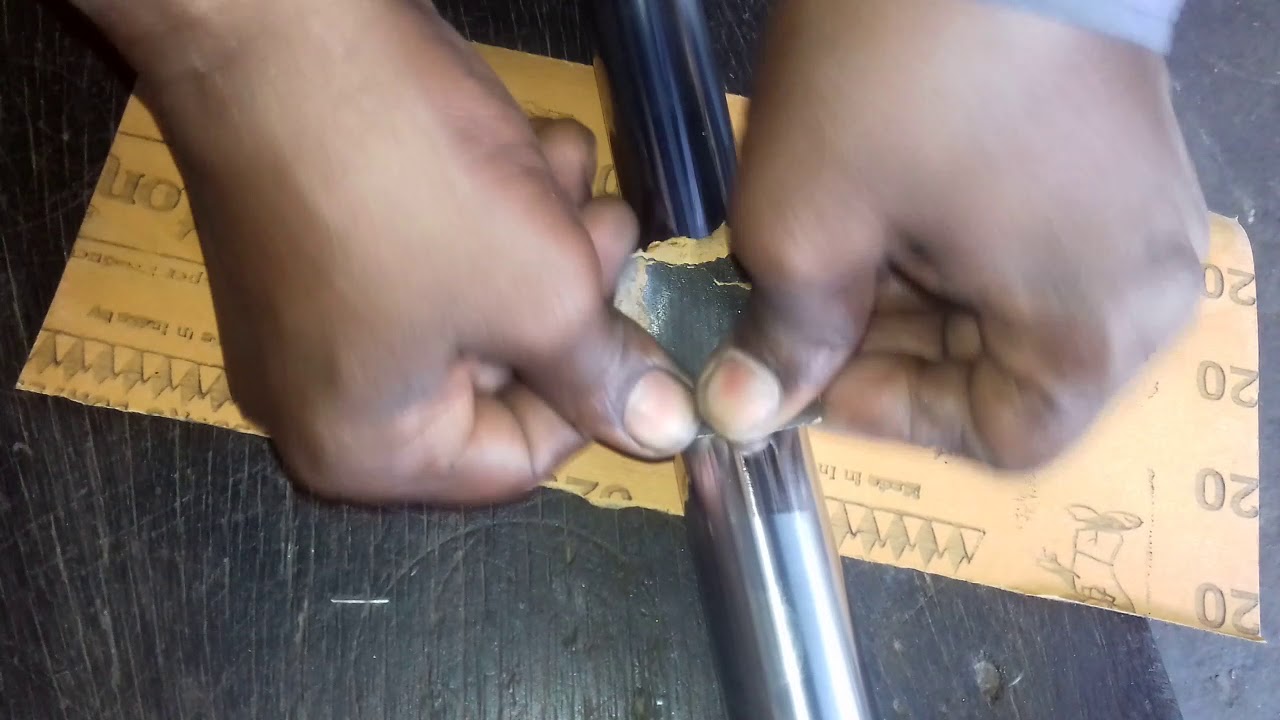 Shocker pipe ka scratch polish karne ki jankari