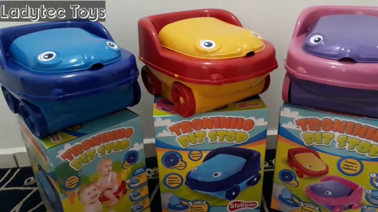 Troninhos Musicais Pit Stop Styll Baby