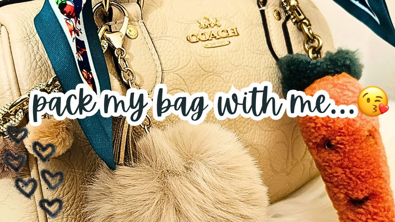 СОБЕРИ ВМЕСТЕ СО МНОЙ 🖤 Сумка Coach Rowan цвета овса 🥕💕🩷