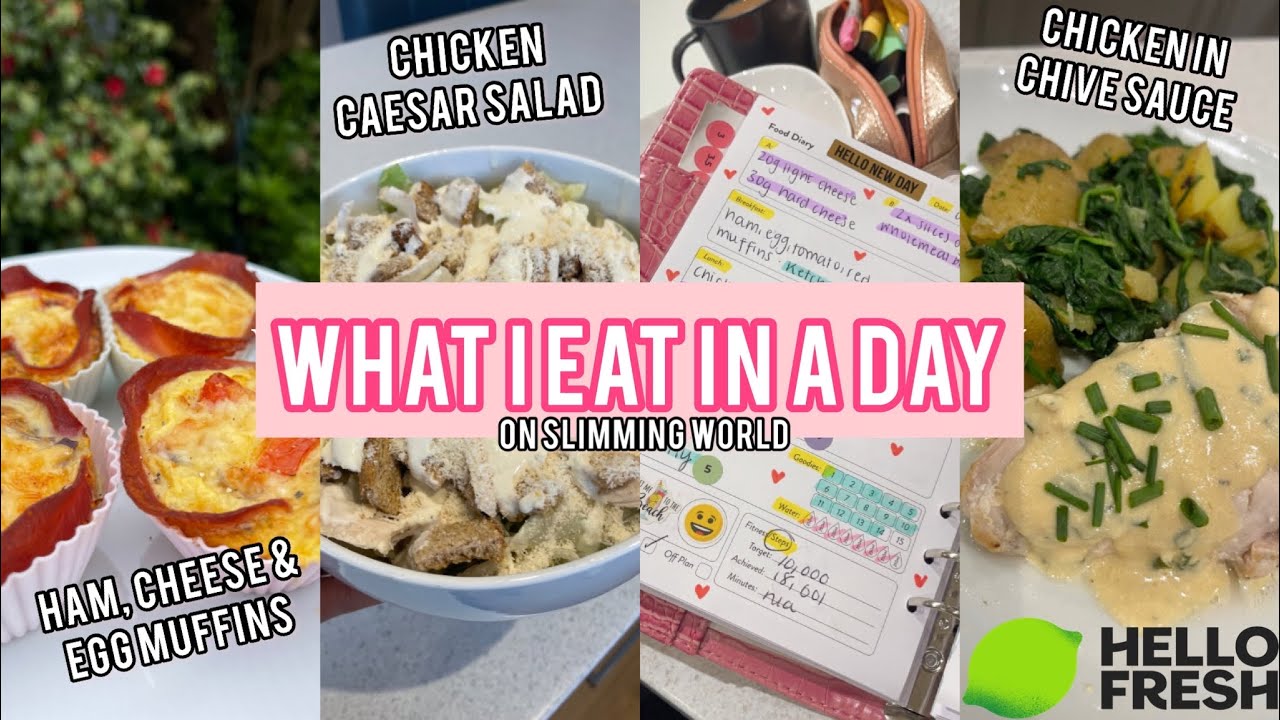 18 POUNDS LOSS IN 6 WEEKS ON SLIMMING WORLD! WHAT I EAT IN A DAY! (ad)