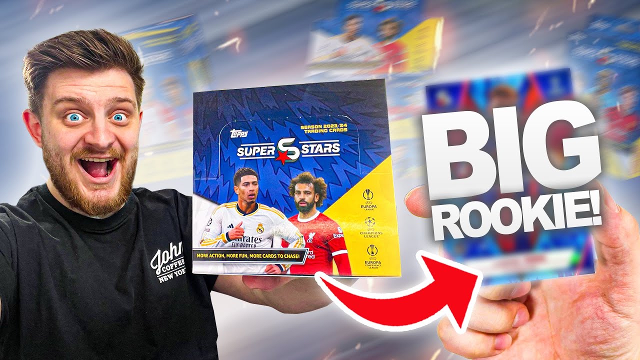 I PULLED a *BIG* ROOKIE in Topps SUPERSTARS 2023/24! (NEW UCC Product!)