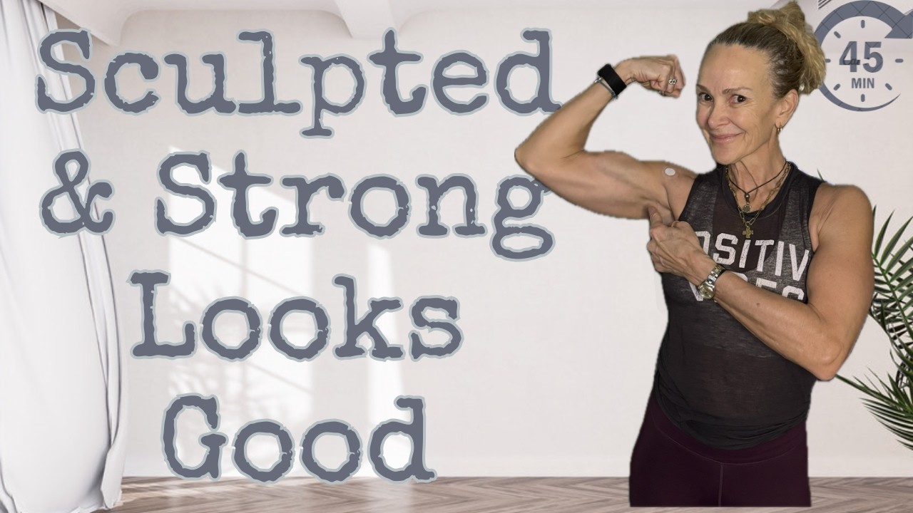 Strong, Sculpted Arms & Shoulders 40+ | Dumbbell Workout That’s Easy on Joints