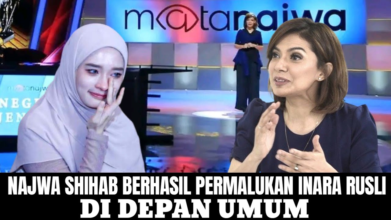 Najwa Shihab Berhasil Permalukan Inara Rusli di Depan Umum