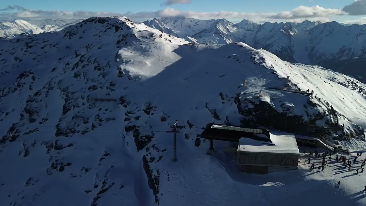 Spectacular drone footage from Zell-Am-Ziller, Zillertal Arena