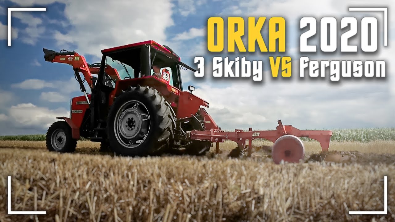 Massey Ferguson 590 w akcji/Charrues goizin 3/Orka po żniwna u Zakrzew Tv 2020/Sound