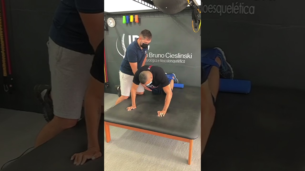 Exercícios para ativação de músculos do tronco de paciente com Lesão Medular Cervical - Tetraplégico