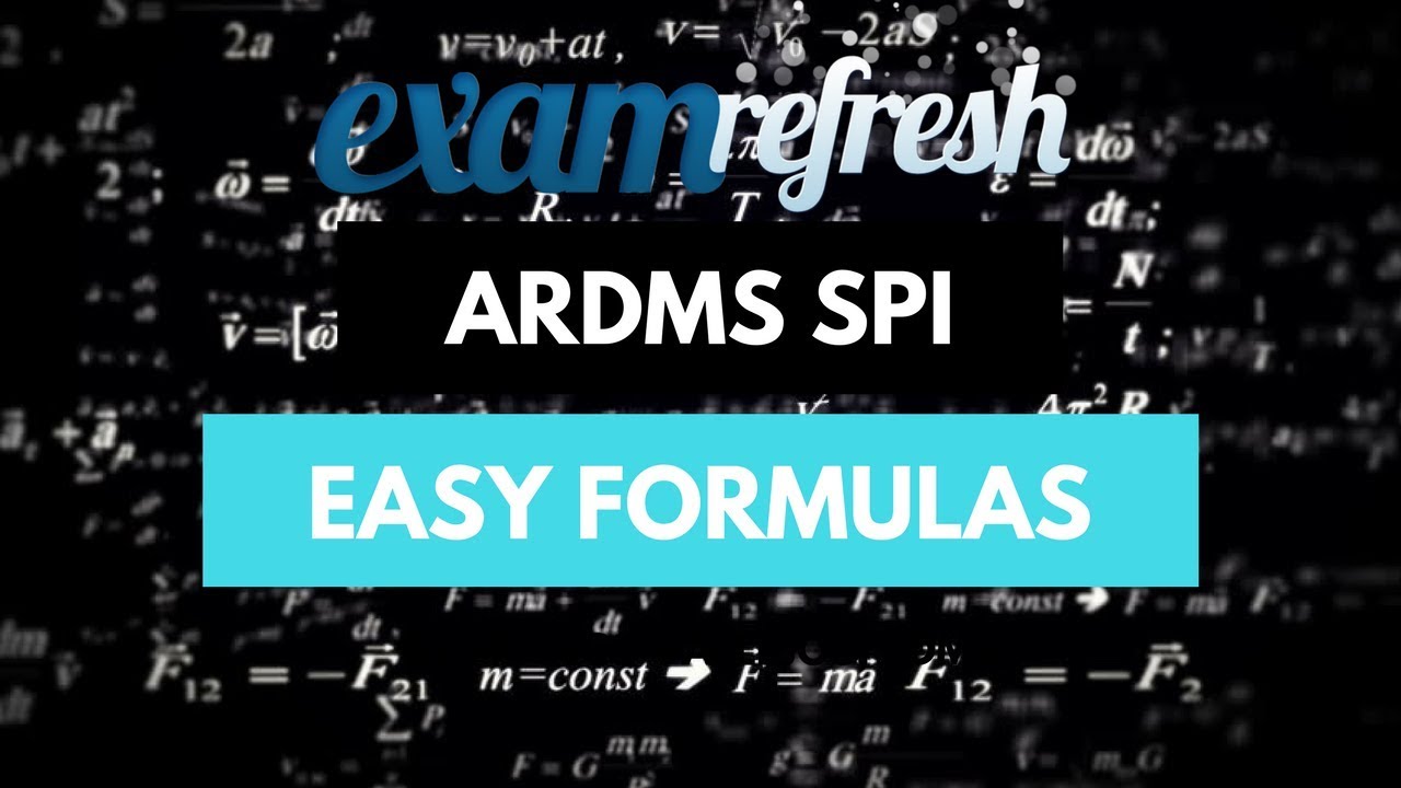 Ultrasound Physics - Easy formula conversions