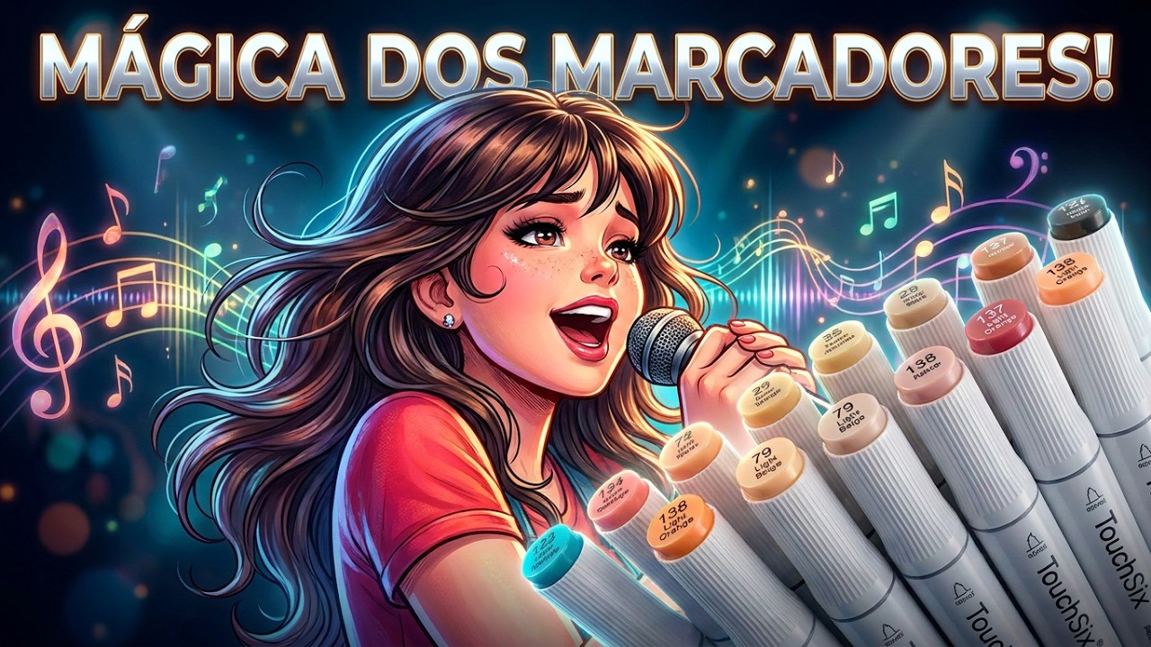 PINTANDO TURMA DA MÔNICA JOVEM COM TOUCHSIX