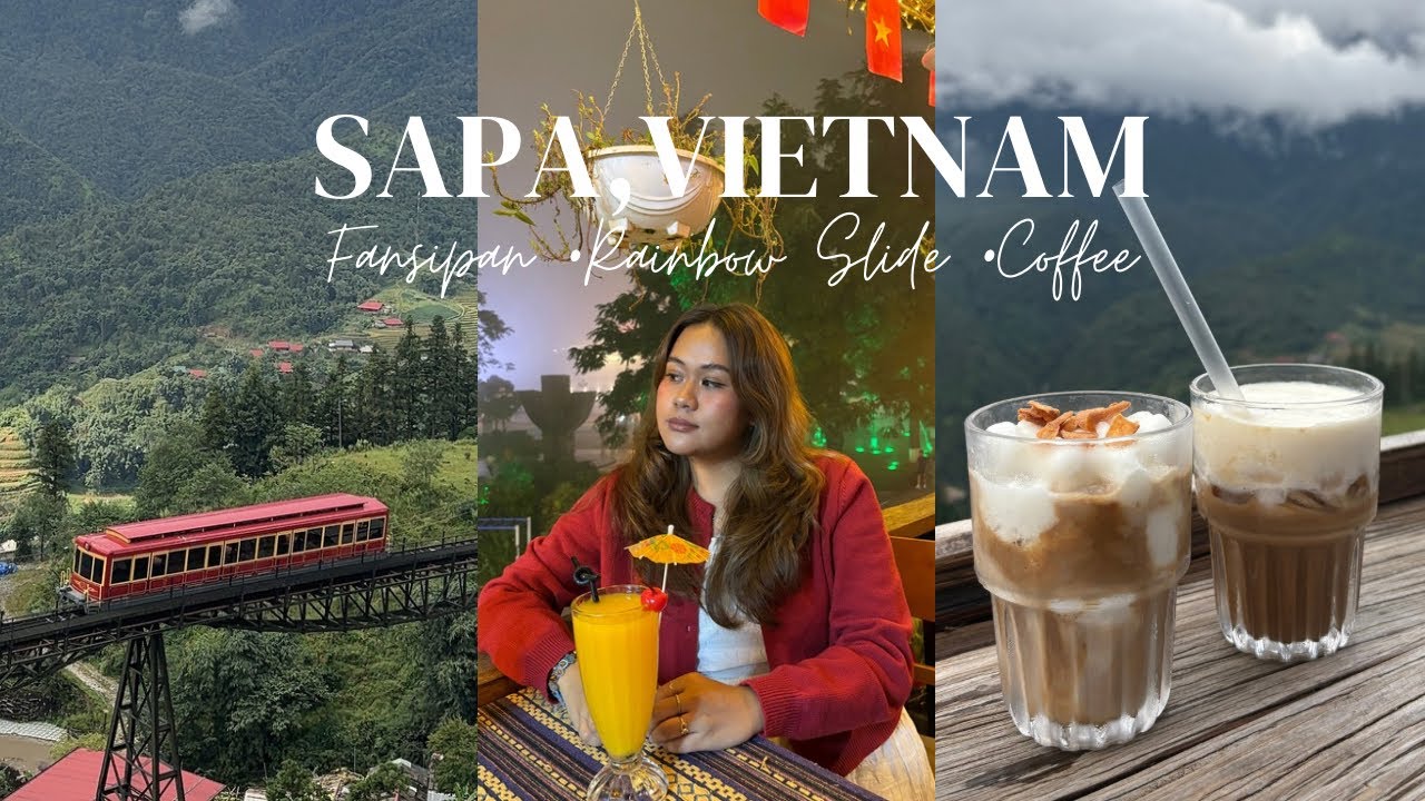 Vietnam Travel Vlog 2025 🇻🇳| 3D2N in Sapa,Vietnam |Fansipan,Rainbow Slide,and Coffee.
