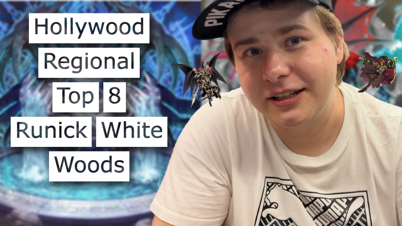 Hollywood Regional 8th Place Runick White Woods Deck Profile ft. Hunter Lloyd