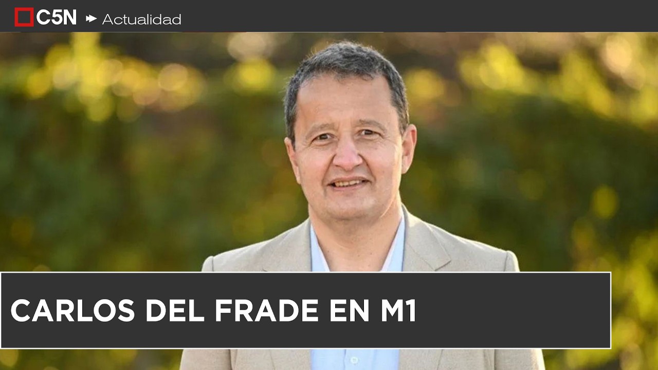 CARLOS DEL FRADE, sobre la CRISIS policial en SANTA FE: 